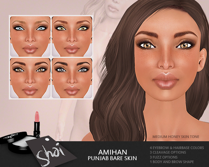 Second Life Marketplace Shai Amihan 04 Punjab Bare Skin